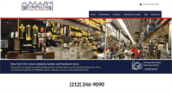 Desktop Screenshot of metlumber.com